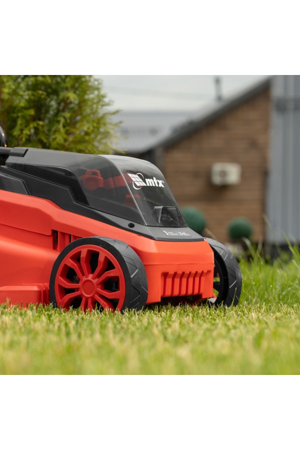 Газонокосилка аккумуляторная бесщеточная CLM-320, 320 мм, травосб. 30 л, Li-Ion, 20 В MTX