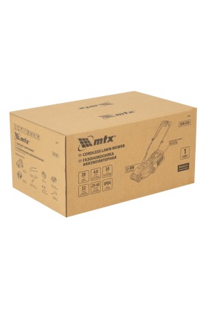 Газонокосилка аккумуляторная бесщеточная CLM-320, 320 мм, травосб. 30 л, Li-Ion, 20 В MTX
