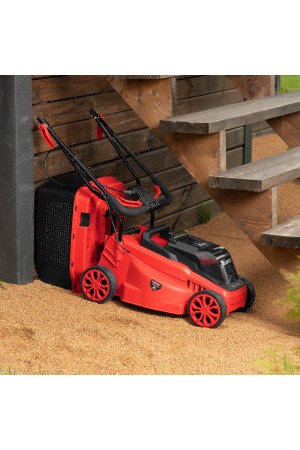 Газонокосилка аккумуляторная бесщеточная CLM-320, 320 мм, травосб. 30 л, Li-Ion, 20 В MTX