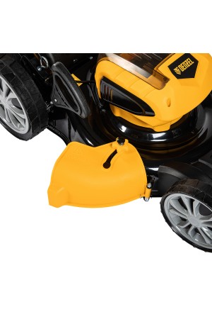 Газонокосилка аккумуляторная бесщеточная RLM450-36, Li-ion, 36 В, 4 Ач, 450 мм, травосборник 40 л Denzel