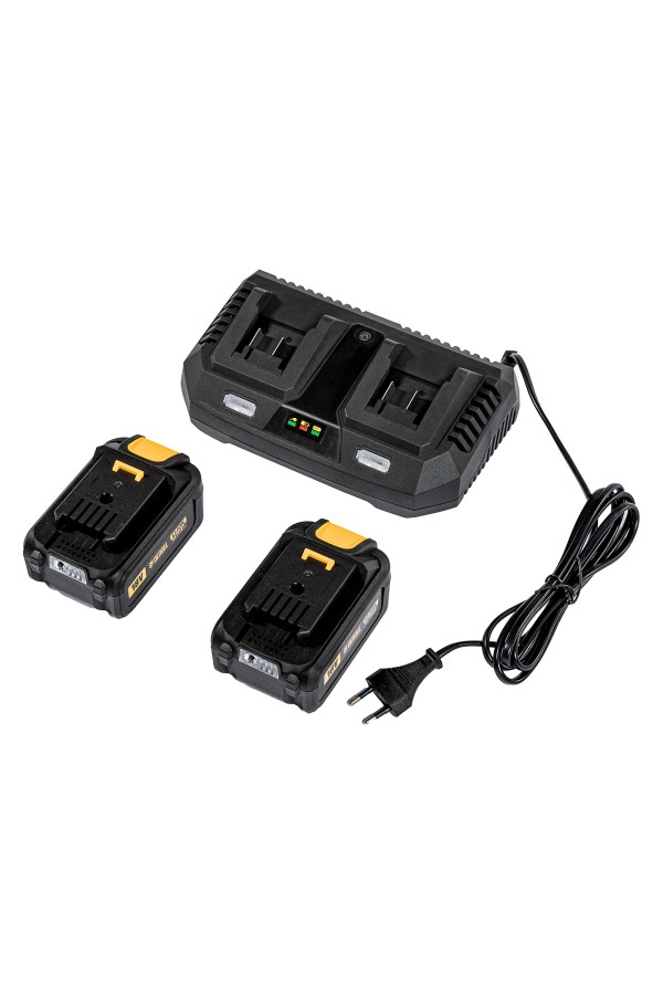 Газонокосилка аккумуляторная бесщеточная RLM450-36, Li-ion, 36 В, 4 Ач, 450 мм, травосборник 40 л Denzel