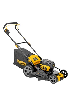 Газонокосилка аккумуляторная бесщет. DLM-460, 460 мм, травосб. 65 л., Li-Ion, 40 В Denzel