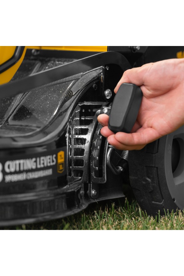 Газонокосилка аккумуляторная бесщет. DLM-460, 460 мм, травосб. 65 л., Li-Ion, 40 В Denzel