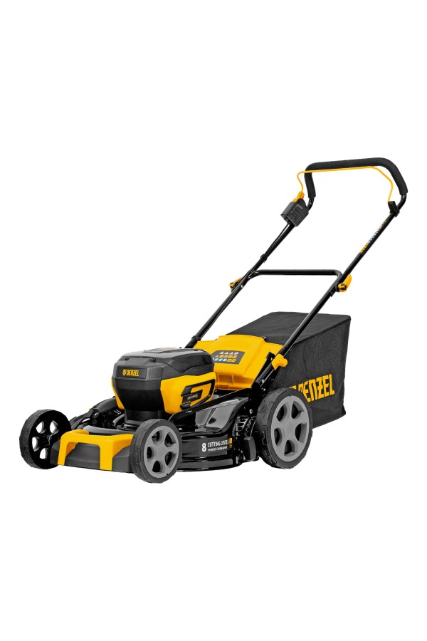 Газонокосилка аккумуляторная бесщет. DLM-460, 460 мм, травосб. 65 л., Li-Ion, 40 В Denzel