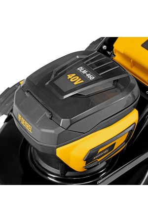 Газонокосилка аккумуляторная бесщет. DLM-460, 460 мм, травосб. 65 л., Li-Ion, 40 В Denzel
