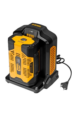 Газонокосилка аккумуляторная самоходная бесщет., RLMS560-62, 560 мм, Li-ion, 62В Denzel