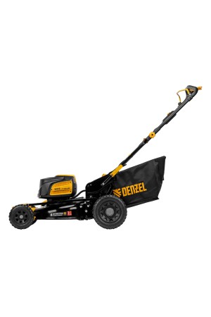 Газонокосилка аккумуляторная самоходная бесщет., RLMS560-62, 560 мм, Li-ion, 62В Denzel