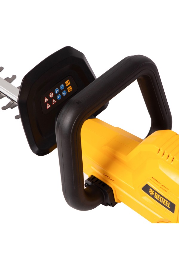 Кусторез аккумуляторный RBC510-36, Li-ion, 36 В, 4 Ач, нож 510 мм, поворотная ручка Denzel