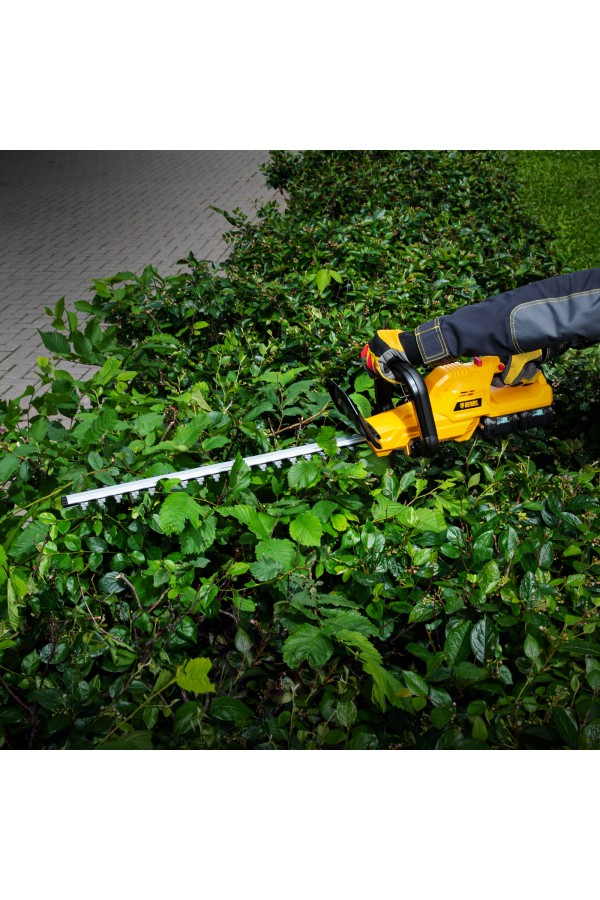 Кусторез аккумуляторный RBC510-36, Li-ion, 36 В, 4 Ач, нож 510 мм, поворотная ручка Denzel