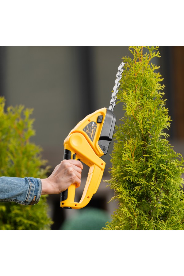 Ножницы-кусторез аккумуляторные GS-7, Li-Ion, 7,2 В Denzel