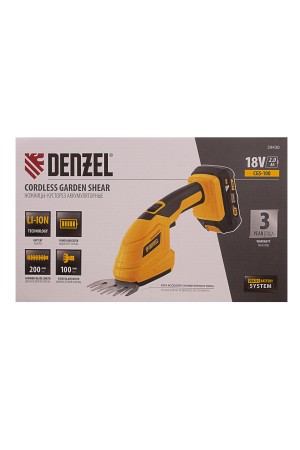 Ножницы-кусторез аккумуляторные  CGS-100, 18В Li-Ion// Denzel