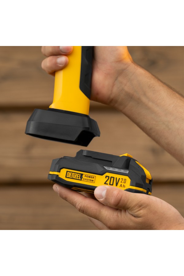 Ножницы-кусторез аккумуляторные GS-20, Li-Ion, 20 В Denzel