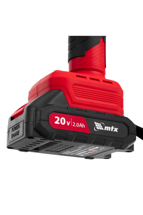 Секатор аккумуляторный, бесщет., BP-25, Li-Ion, 20 В MTX