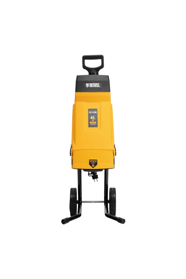 Измельчитель садовый электрический ECS-2500, 2500 Вт, 45 мм Denzel