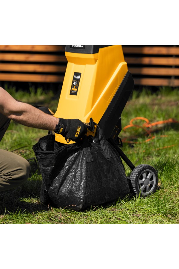 Измельчитель садовый электрический ECS-2500, 2500 Вт, 45 мм Denzel