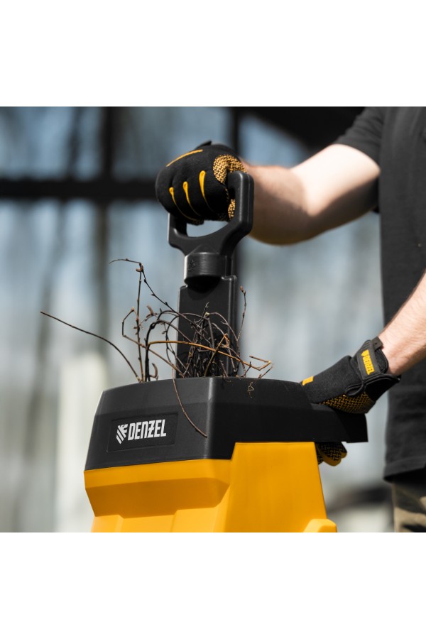 Измельчитель садовый электрический ECS-2500, 2500 Вт, 45 мм Denzel
