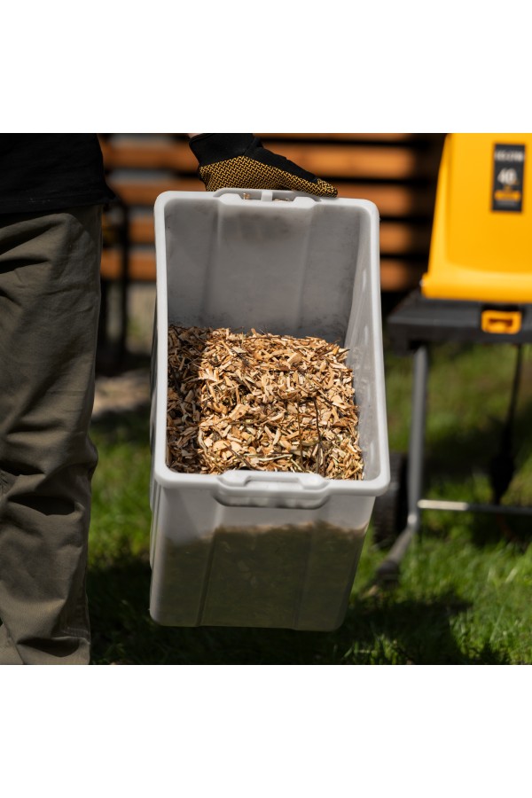 Измельчитель садовый электрический ECS-2700, 2700 Вт, 40 мм Denzel