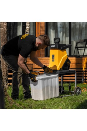 Измельчитель садовый электрический ECS-2700, 2700 Вт, 40 мм Denzel