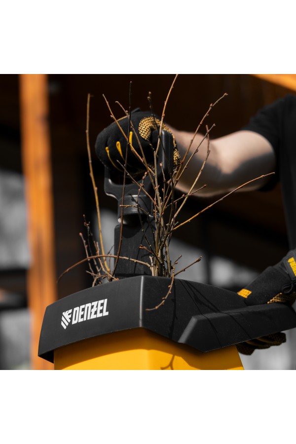 Измельчитель садовый электрический ECS-2700, 2700 Вт, 40 мм Denzel