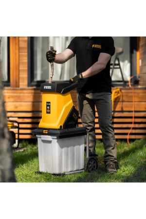 Измельчитель садовый электрический ECS-2700, 2700 Вт, 40 мм Denzel