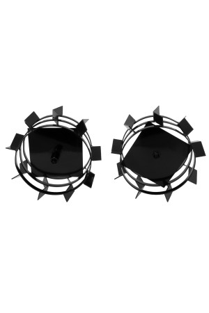 Грунтозацепы 380/160 мм, посадка шест. 23 мм, комплект 2 шт Denzel