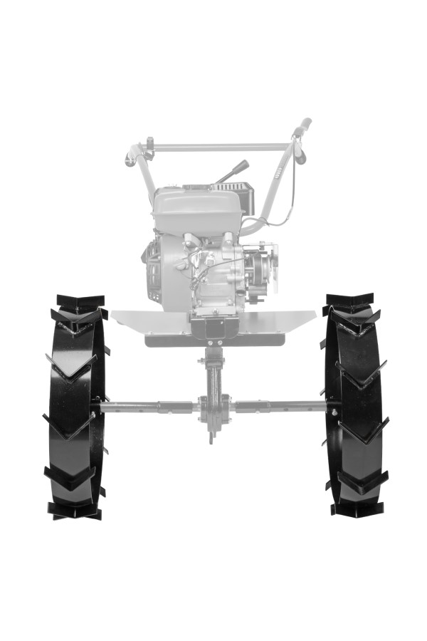 Грунтозацепы 600/130 мм, посадка круг 30 мм, комплект 2 шт Denzel
