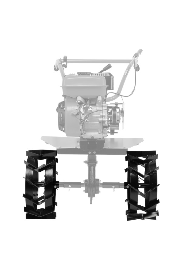 Грунтозацепы 380/160 мм, посадка круг 30 мм, комплект 2 шт Denzel