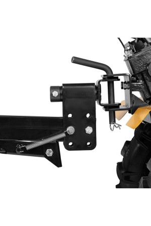 Прицеп для мотоблока TT-500, оцинк., груз. 500 кг, рег. сцепка, колеса 4.00-10, в упаковке Denzel