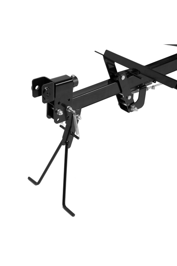 Прицеп для мотоблока TT-500, оцинк., груз. 500 кг, рег. сцепка, колеса 4.00-10, в упаковке Denzel