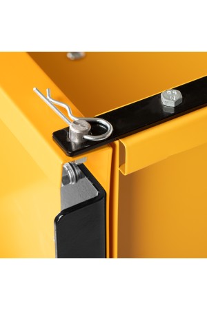 Прицеп для мотоблока TT-500, оцинк., груз. 500 кг, рег. сцепка, колеса 4.00-10, в упаковке Denzel