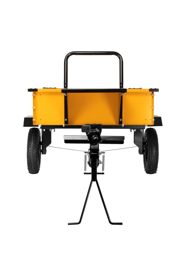 Прицеп для мотоблока TT-500, оцинк., груз. 500 кг, рег. сцепка, колеса 4.00-10, в упаковке Denzel