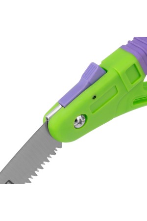 Пила садовая складная,175 мм, пластиковая обрезиненная рукоятка, защитная кулиса, Palisad