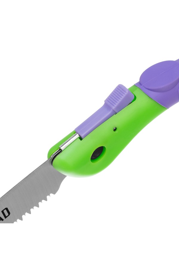 Пила садовая складная, 150 мм рабочая часть, пластиковая обрезиненная рукоятка, Palisad