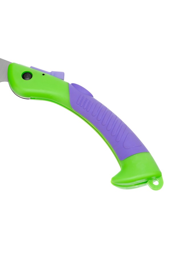 Пила садовая складная, 150 мм рабочая часть, пластиковая обрезиненная рукоятка, Palisad