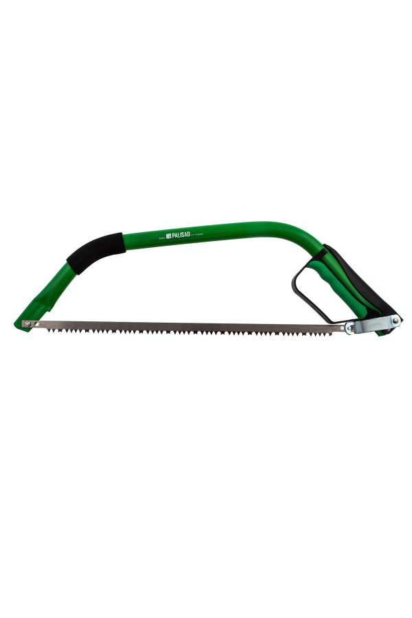 Пила лучковая, 530 мм рабочая часть, двухкомпонентная рукоятка, защитная кулиса, Palisad