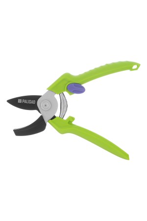 Секатор с наковальней, 190 мм, пластиковые рукоятки Palisad