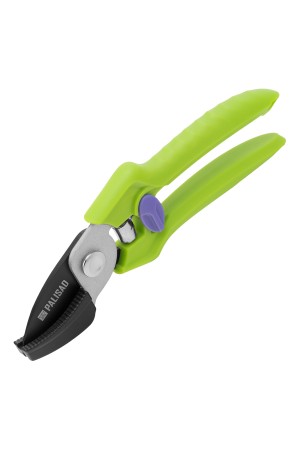 Секатор с наковальней, 190 мм, пластиковые рукоятки Palisad