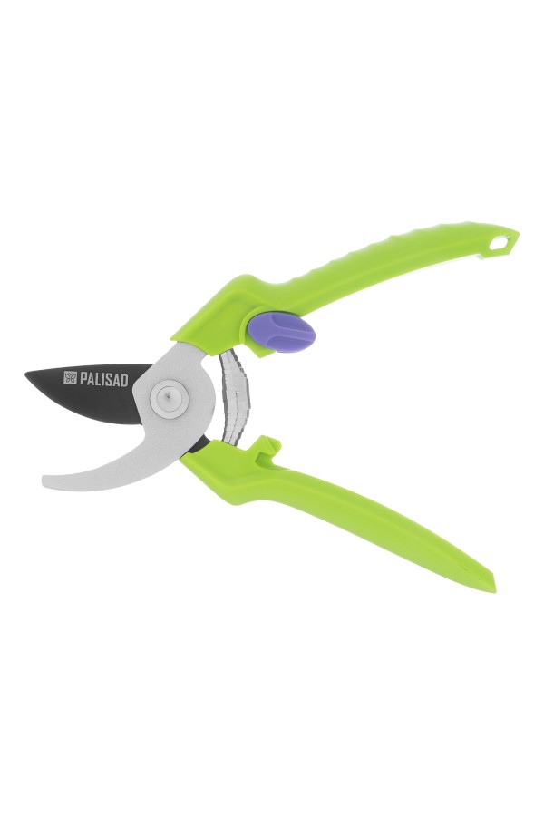 Секатор прямого реза, 190 мм, пластиковые рукоятки Palisad