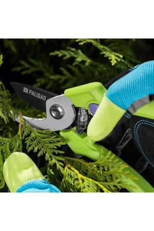 Секатор прямого реза, 190 мм, пластиковые рукоятки Palisad