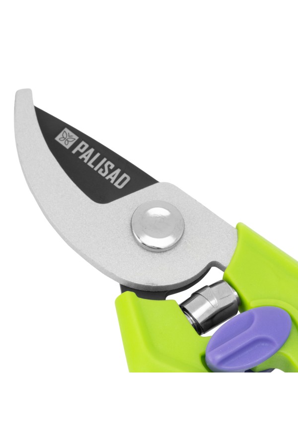 Секатор прямого реза, 190 мм, пластиковые рукоятки Palisad