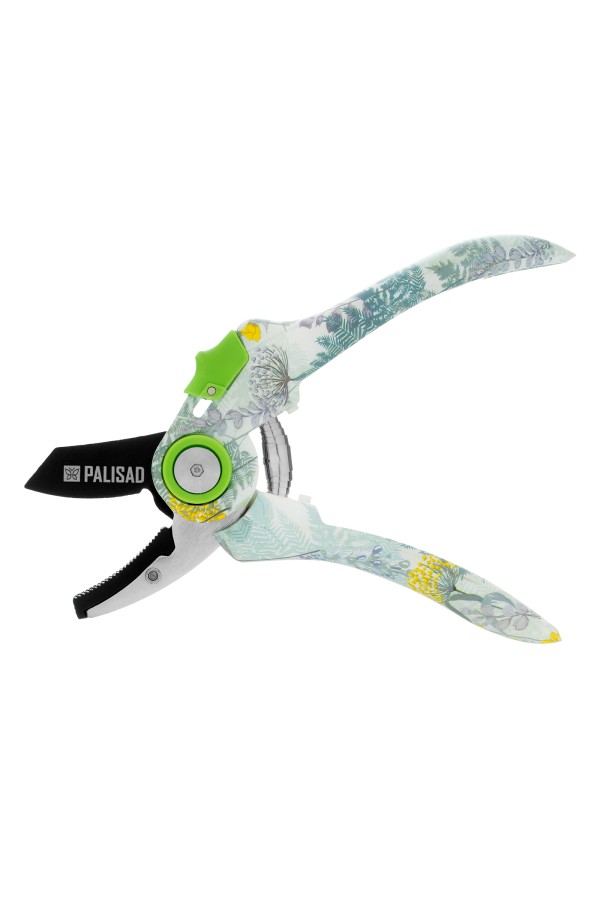 Секатор с наковальней, 210 мм, пластиковые рукоятки Palisad