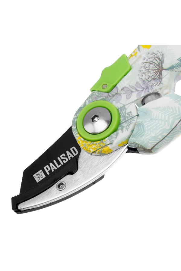 Секатор с наковальней, 210 мм, пластиковые рукоятки Palisad