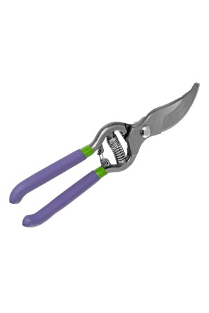 Секатор прямого реза, 255 мм, цельнокованый, металлические обрезиненные рукоятки, Palisad