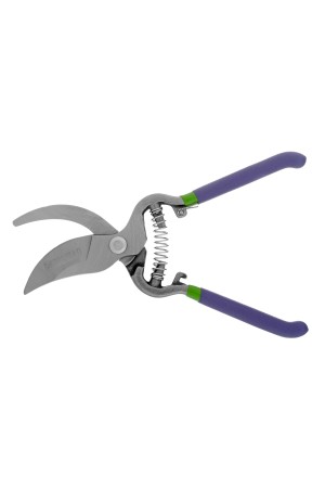 Секатор прямого реза, 255 мм, цельнокованый, металлические обрезиненные рукоятки, Palisad