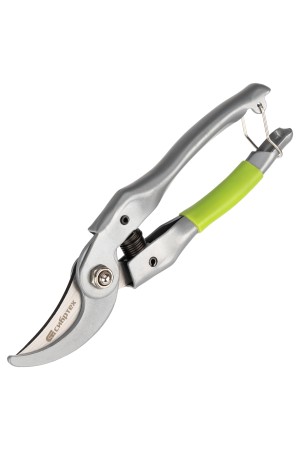 Секатор прямого реза, 225 мм, металлические рукоятки, нижняя в ПВХ-оболочке Сибртех