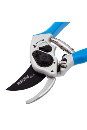 Секатор прямого реза, 210 мм, регулировка захвата, алюминиевые рукоятки, Luxe, Palisad