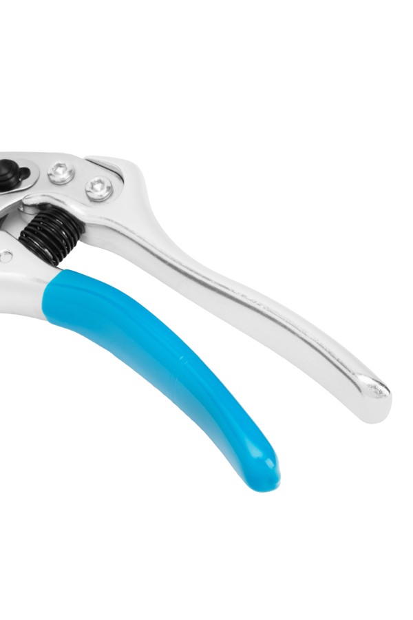 Секатор прямого реза, 230 мм, усиленный, нижняя рукоятка в ПВХ - оболочке, Luxe, Palisad