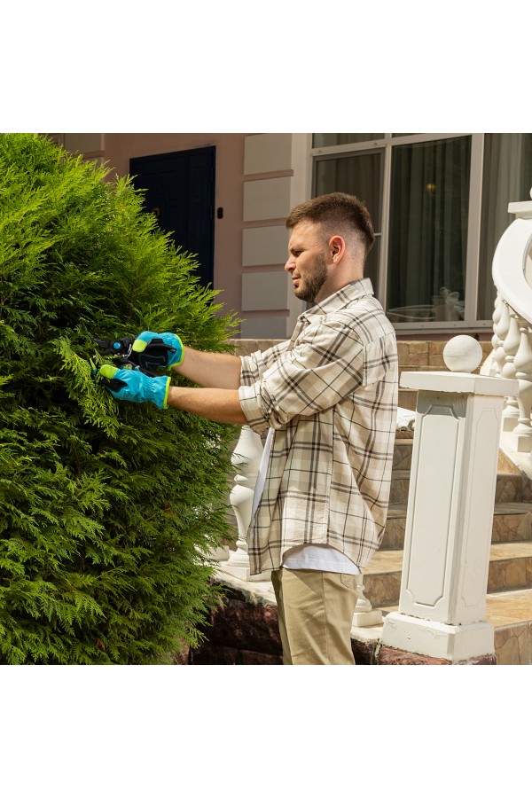 Секатор прямого реза, 230 мм, алюминиевые рукоятки, Luxe, Palisad