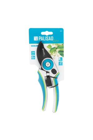 Секатор прямого реза, 210 мм, регулировка захвата, алюминиевые рукоятки, Luxe, Palisad