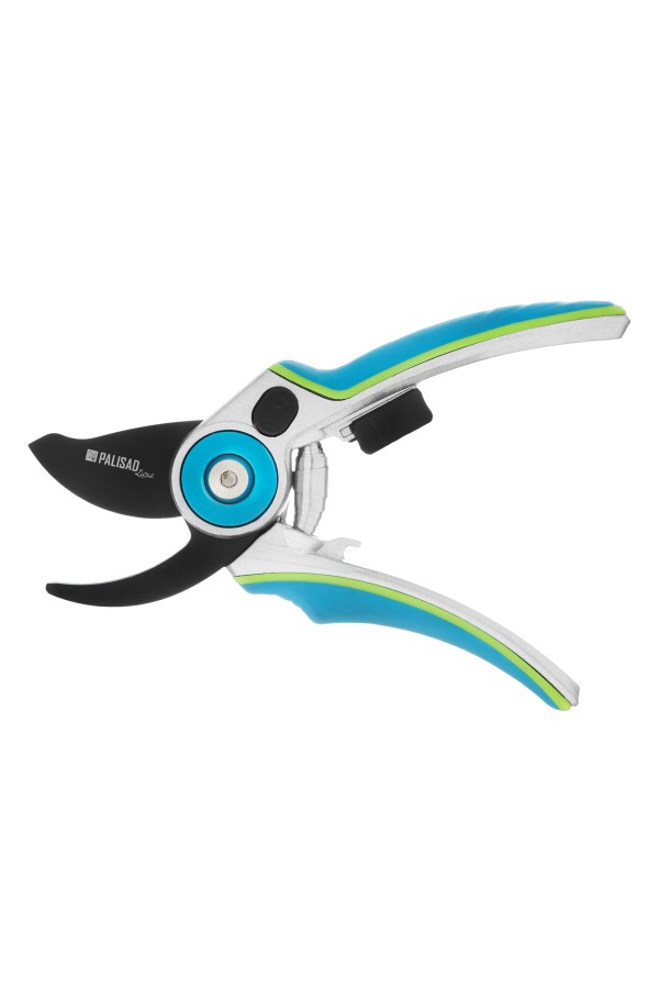 Секатор прямого реза, 210 мм, регулировка захвата, алюминиевые рукоятки, Luxe, Palisad